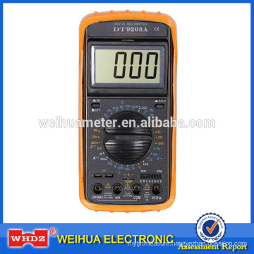 Digital Multimeter DT9208A with Temperature with LOGIC Test with Frequency with Data Hold